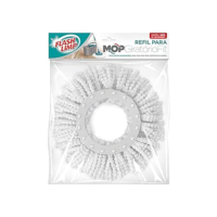 Flash Limp RMOP5011 - Refil para Mop Giratório Fit MOP5010 (Mop Giratório Fit), MOP9775 (Mop Giratório Odyssey Fit), MOP9379 (Mop Giratório Fit 3 em 1) e MOP7504 (Mop Giratório Duas Águas Fit)