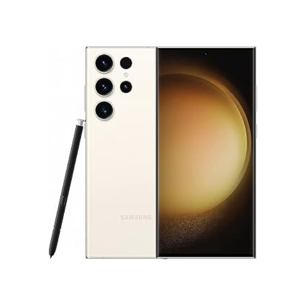 Samsung Galaxy S23 Ultra 5G 512GB Tela 6.8'' 12GB RAM IP68 Processador Qualcomm Snapdragon 8 Gen 2 Câmera Quádrupla de até 200MP + Selfie 12MP - Creme
