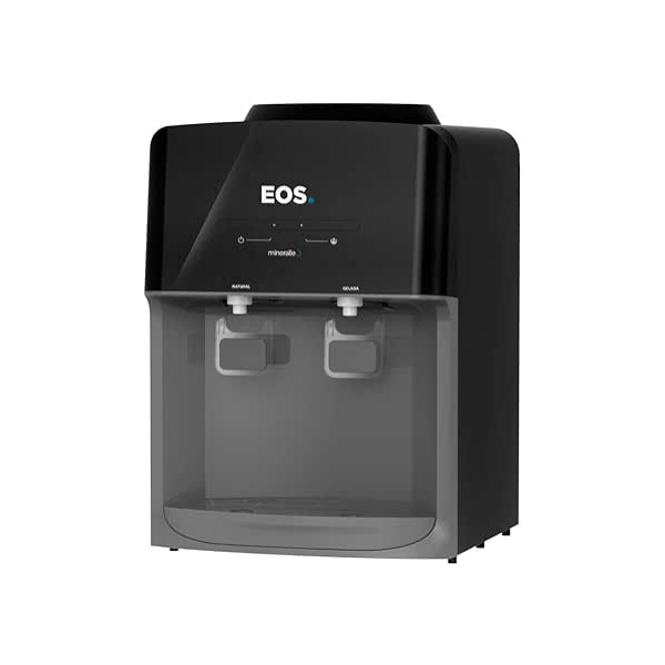 Bebedouro de Mesa para Garrafão Eos Mineralle Eletrônico Preto Ebe03p Bivolt