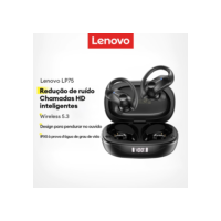 Lenovo LP75 Fones De Ouvido Bluetooth Sem Fio À Prova D'água Estéreo HiFi Conforto de movimento aprimorado por graves