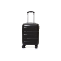 Mala De Viagem 10kg Maldivas Rígida Cadeado Segredo Isibrás Isiway Cor Preto Lisa