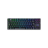 Teclado Mecânico Mancer Ghoul MK3 | RGB | ABNT2 | Switch Huano Vermelho | Preto | MCR-GHM3-RGB01RD