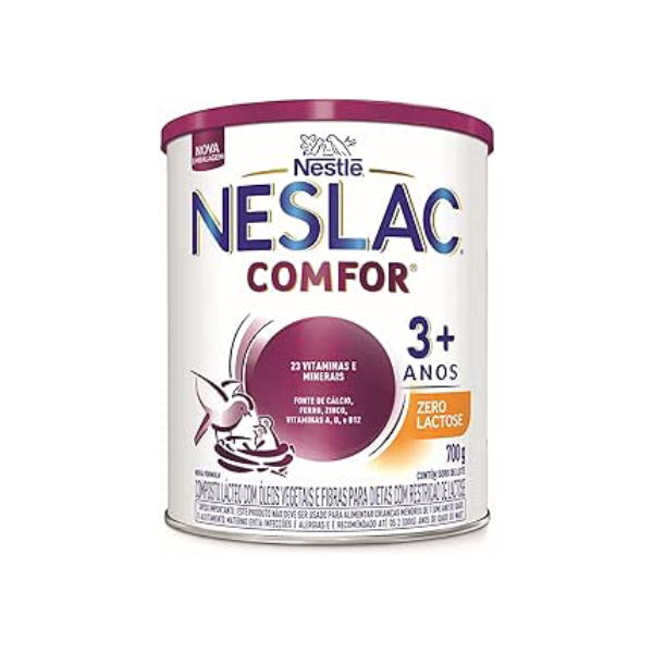 Neslac Comfor Zero Lactose - Composto Lácteo, Fórmula infantil, 700g