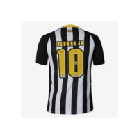 Camisa Santos II 25/26 Neymar N° 10 Torcedor Umbro Masculina - Preto+Branco