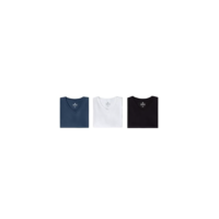 Kit Com 3 Camisetas Masculinas Básicas Slim Gola V Hering - Multicolorido M