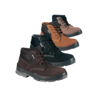 Bota Botina Segurança Bracol Sapato Coturno Nobuck Com Ca