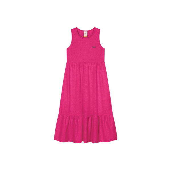 Vestido Regata Com Aroma Infantil Feminino Marisol