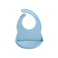 Buba Babador Pega Migalhas Em Silicone - Azul -