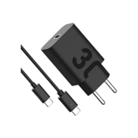 Carregador Super Turbo 30W Ultra Rápido com Tecnologia de Carregamento Rápido, Porta Tipo C/USB e Cabo Tipo c Incluso Compatível com Todos os Dispositivos Tipo C Premium.