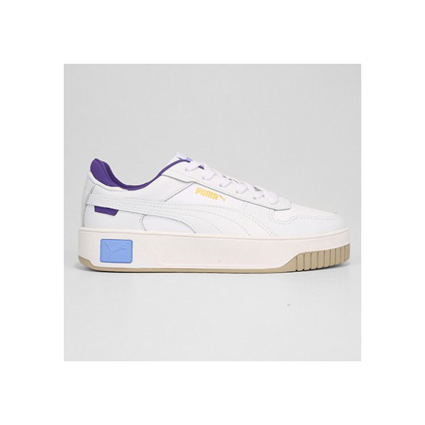 Tênis Puma Carina Street Bdp Feminino - Branco+Roxo