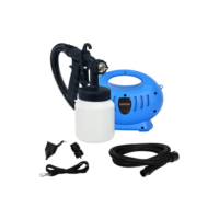 Pistola De Pintura Elétrica Pulverizadora Tinta Com Bico De Metal Compressor De Tinta Viscosímetro Bico De Inflar Paint Pro 650w