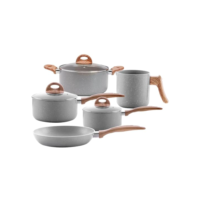 Jogo de Panelas Smart Plus 5 Peças Gris Brinox