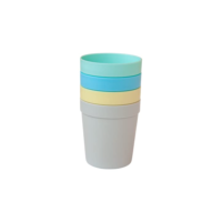 Kit 4 Copos Bebês 200ml Menino Candy Color