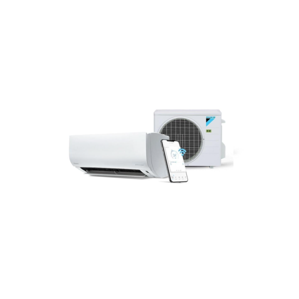 Ar Condicionado Split Daikin Hi Wall Ecoswing Gold R-32 Inverter, 9000 Btus, 220V, Monofásico,Frio, Branco Gelo - Ftkp09s5vl/Rkp09s5vl