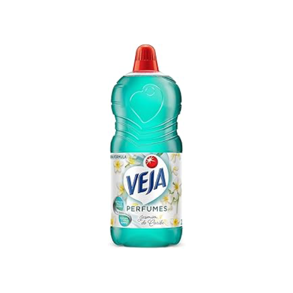 Veja Limpador Perfumado Jasmin Do Caribe - 2L Azul