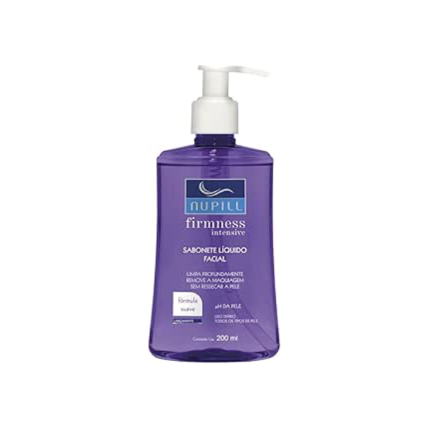 Nupill Sabonete Liquido Facial Firmness 200Ml Roxo