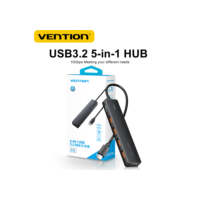 Vention USB 3.2 Hub 4 portas 10 Gbps Tipo C para USB-C 3.2 Gen Multiport Adapter para MacBook Pro Air M1 Laptop Desktop PC Splitter