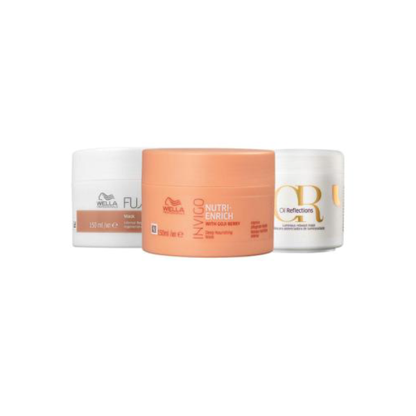 Kit de Cronograma Capilar Wella Home Care - 3 Produtos - Wella Professionals