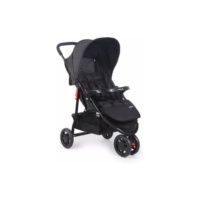 Carrinho De Passeio Para Bebê Delta (Até 15kg) Preto - Voyage