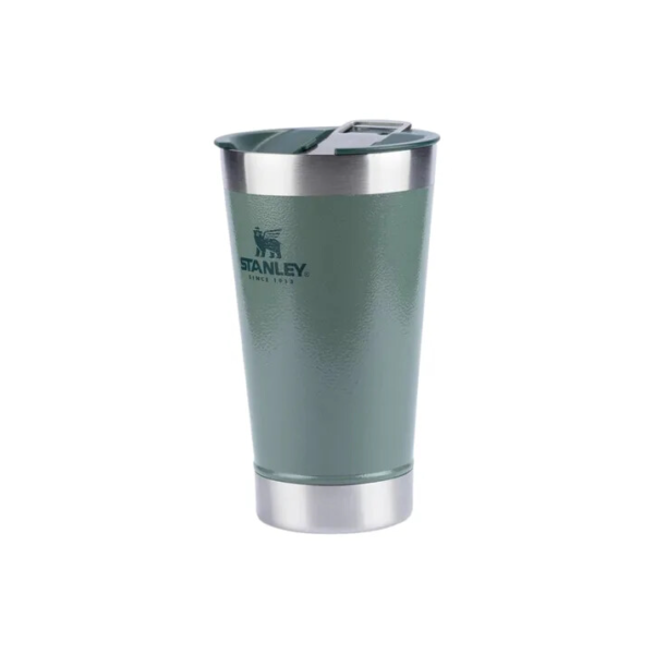 Copo Térmico Cerveja Com Tampa Stanley  Verde  473ml