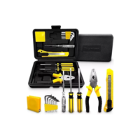 Kit Jogo De Ferramentas Com Maleta Completa 11 Pçs Titanium Platina - Presenteavel