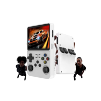r36s video game portatil console portatil Cartão TF de 128GB integrado suporte a mais de 10000 video game retro Cartão tela IPS de 3,5 polegadas