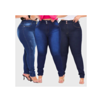 Kit 3 Calça Feminina Plus Size Atacado Com Bastante Lycra