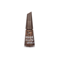 Esmalte Marrom Risqué & Chilli Beans A Onça que Habita em Mim Efeito 8ml