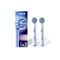 Oral-B Sensitive Clean, Cabeça Redonda de Refil para Escova Elétrica, 2 Unidades