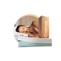 Colchão Casal de espuma D28 Emma Basics 17cm – com tecnologia alemã, 100 noites de teste e 5 anos de garantia.