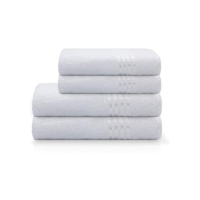 Camesa Jogo de Banho Decor Especial 4 peças Branco