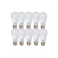 Kit 10 Unidades Lâmpada Led Bulbo Kian 6w Amarela 3000k Bivolt