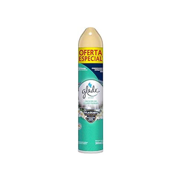 glade Desodorizador Glade Aerossol Frescor De Aguas Florais 360Ml