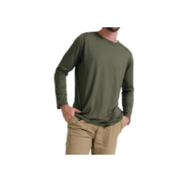 Tech T-shirt Long Sleeve Masculino Nori Green PP