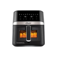 Fritadeira Diamondtech Oster 6l Com Visor Transparente Cor Preto