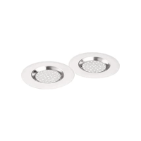 Conjunto 2 Ralo para Pia Plaza Ral15-2P Hercules Prata