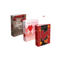 Kit De 3 Albuns 10x15 / 120 Fotos Total 360 Fotos Love Amor Eterno Eternize Momentos