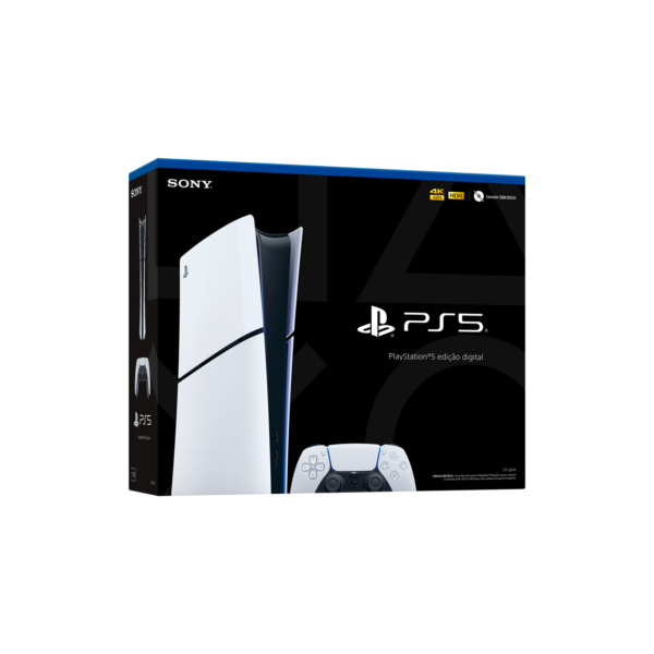 Console PlayStation 5 Edição Slim Digital Lacrado Com Garantia + NF