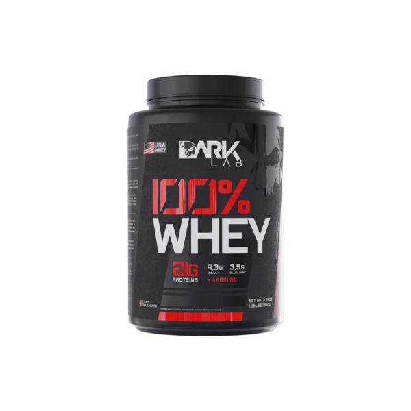 100% Whey Pote 900g | 30 Porções | - Dark Lab Sabor Cookies