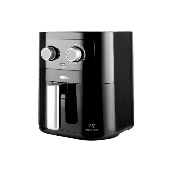 Fritadeira Sem Óleo Elétrica Air Fryer 4,5l Preto 1500w Fr4000 Oz Cesto Removível Com Timer