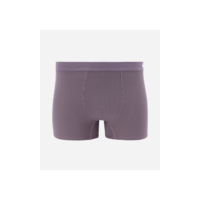 Cueca Boxer em Poliamida com Listras Risca de Giz Mash Roxo