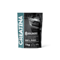 Creatina Monohidratada 1Kg - 100% Pura Importada - Soldiers Nutrition