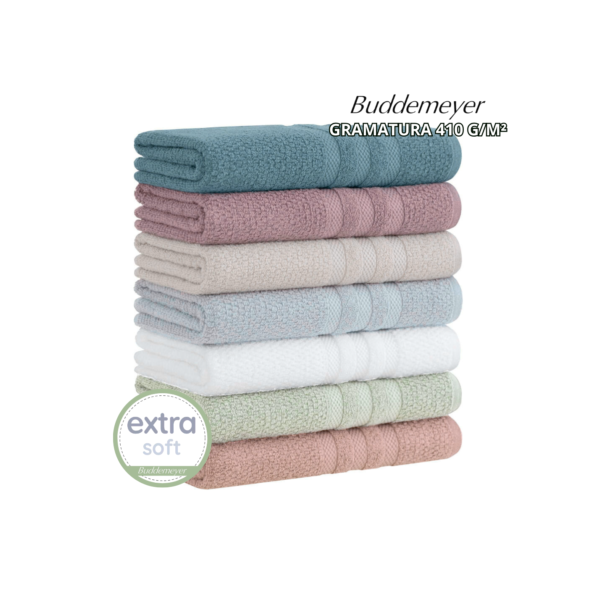 Toalha De Banho Budemmeyer 100% Algodão Extra Soft 410 g/m² Ótima Absorção Vanilla