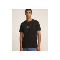 Camiseta em Algodão com Estampa Trio Elétrico Preto