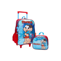 Kit Mochila e Lancheira Turma da Mônica Luxcel