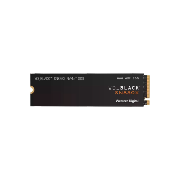 SSD WD Black SN850X Gaming Storage, 1TB, M.2 2280 PCIe GEN4X4, NVMe, Leitura: 7300 MB/s e Gravação: 6300 MB/s, Preto - WDS100T2X0E