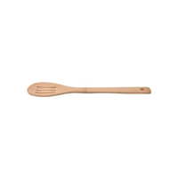 Mimo Style Colher Vazada Ecokitchen 30cm, Feita Inteiramente de Bambu 100% Ecológico. Possui Cabo Longo e um Orifício Para Pendurar e Manter a Organização da Sua Cozinha. Resistente e Durável