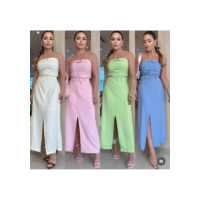 feminina vestido midi tomar de caiu tecido alfaiataria -701