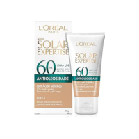 Protetor Solar Facial L'Oréal Paris Solar Expertise Antioleosidade Fps60 Cor 1.0 Clara 40G