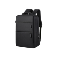 Mochila Executiva Reforçada para Notebook 15.6” Trabalho Faculdade Viagem Escolar Masculina Feminina Bolsa Resistente com Saída USB Moderna e Espaçosa